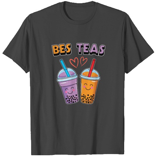 Bes Teas Boba Bubble Milk Tea Drinker T Shirts