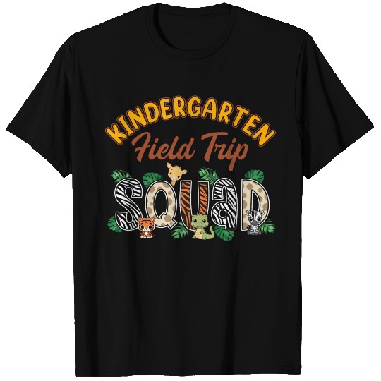 Kindergen Students School Zoo Field Trip T Shirts
