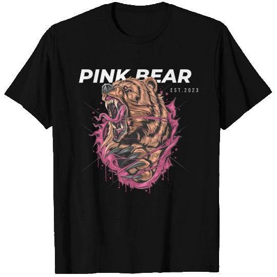 Pink Bear T Shirts
