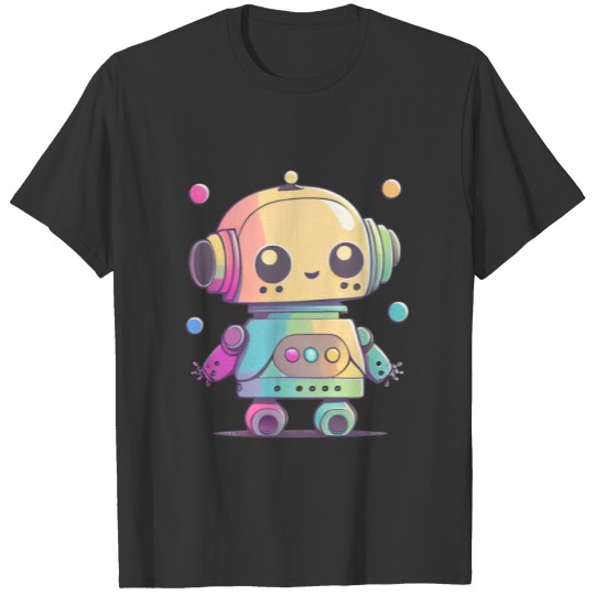 Robot Baby Robotic Cute Aesthetic Future Engineer T Shirts