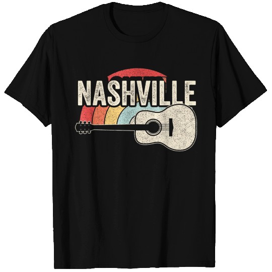 Retro Unique Country Music Lovers Nashville T Shirts