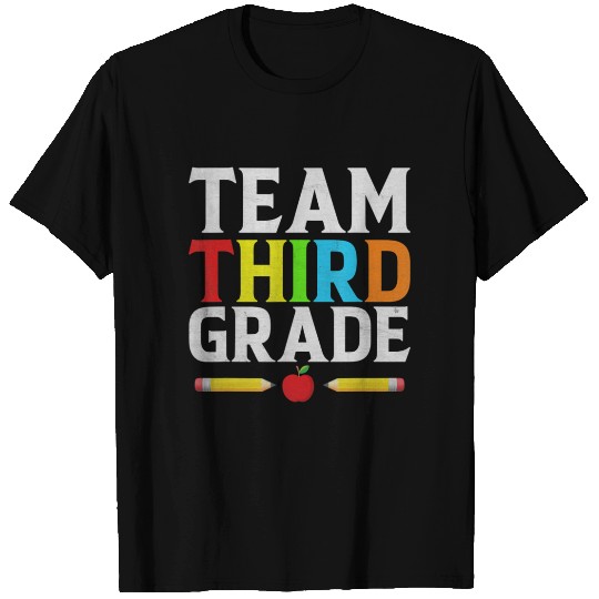 Funny Back To School Teacher Student Team Third T Shirts