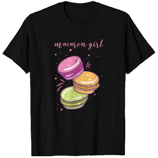 Macaron Ice Cream Sandwich French Dessert Macaron T Shirts