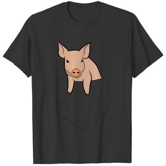 Pig In The Pocket Pig Pocket Pig T Shirts