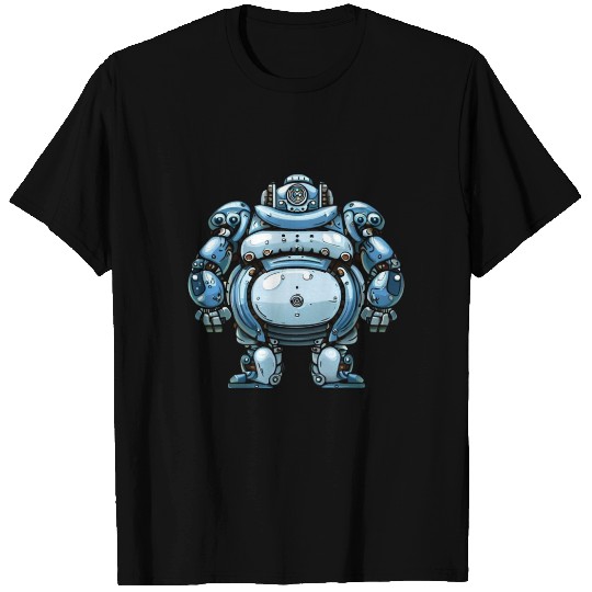 Robot Boar steampunk wrestler T Shirts