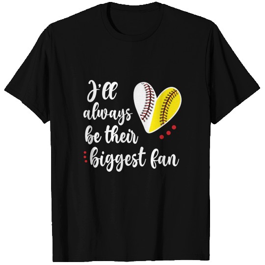 Huge Fan Softball Baseball Player Mother Baller T Shirts