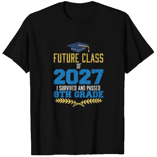 Future Class Of 2027 9th Grader Funny 8th Grade T Shirts