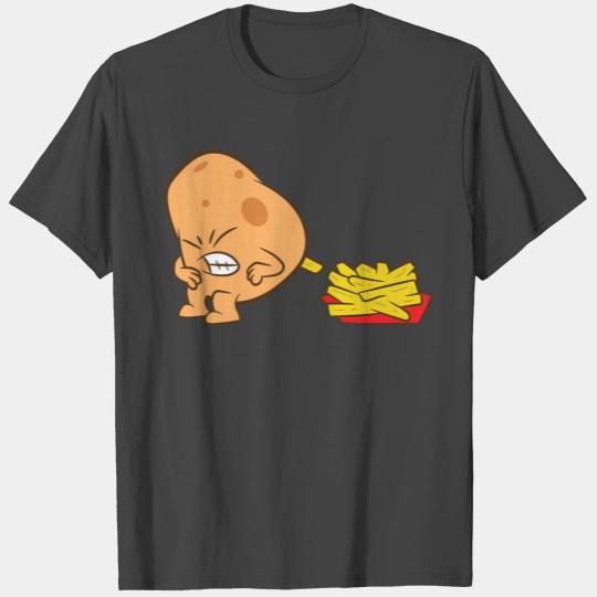 Potato And French Fries T Shirts