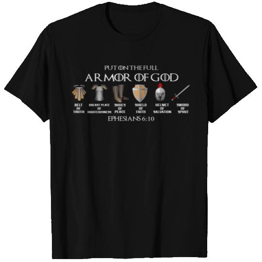 Put On The Full Armor Of God Belt Of Truth Breast T Shirts
