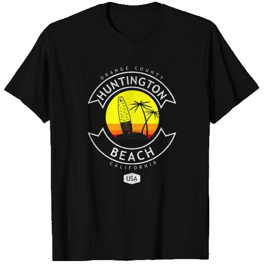 Huntington Beach California Surf T Shirts