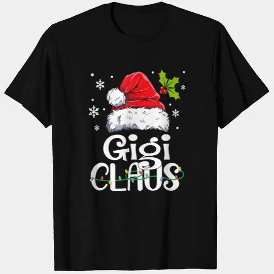 Gigi Claus Family Pj T Shirts