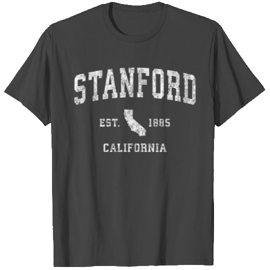 Stanford California Ca Athletic Sports T Shirts