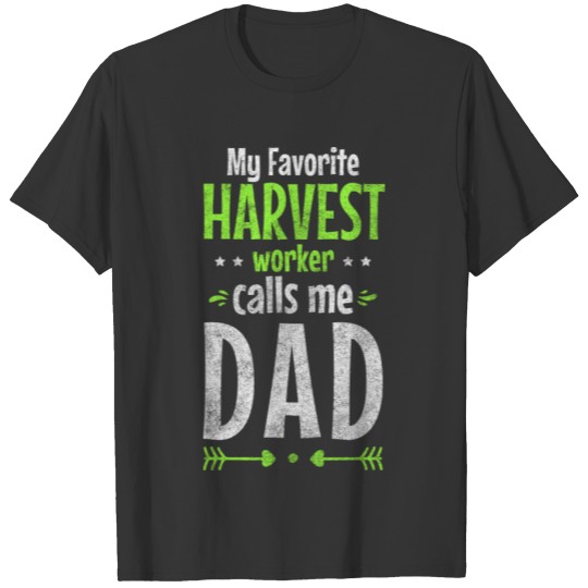 Farmer Farm Harvest Time Vegetable T Shirts
