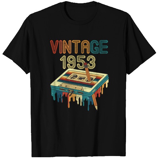 70 1953 Cassette Tape 70Th T Shirts