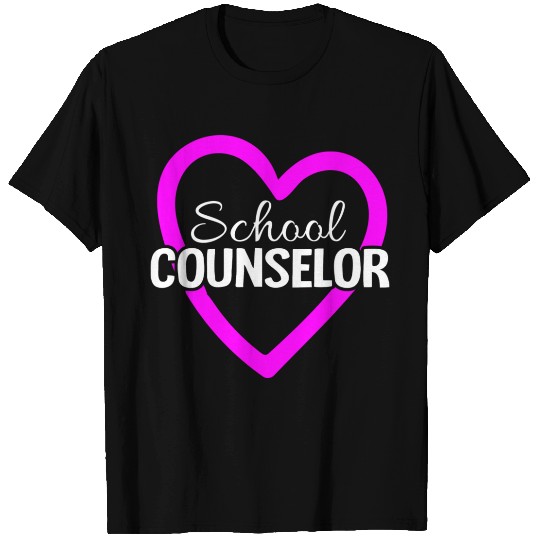 Proud School Counselor Cool Teacher T Shirts