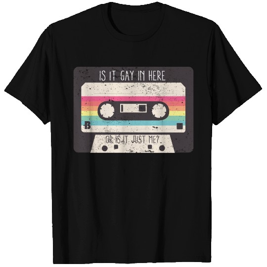 Is It Gay Here LGBTQ Ally Trans Gay Pride Rainbow T Shirts