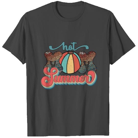 Hot Mom Summer Hot Girl Summer Vintage Retro Mama T Shirts