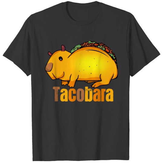 Taco Lover Mexican Food Kids Capybara Lover Tacos T Shirts