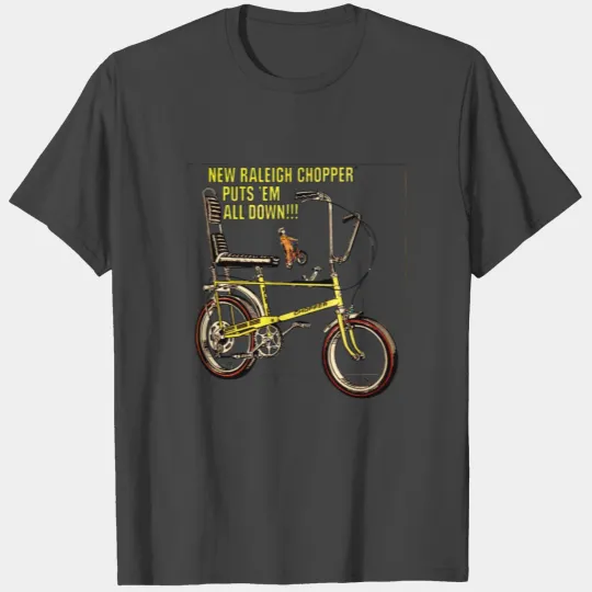 CHOPPER BIKE ADVERT 1970s T Shirts