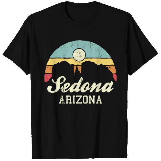 Sedona Arizon Vintage Sunset T Shirts