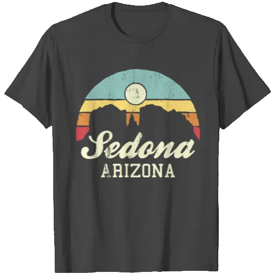 Sedona Arizon Vintage Sunset T Shirts