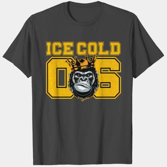 Mens Alpha African Fraternity Ice Cold Brothas 190 T Shirts