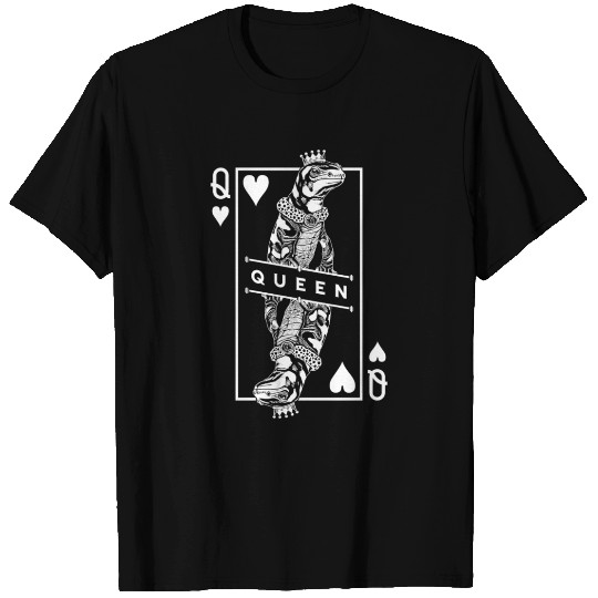 Tiger Salamander Lover Queen Of Hearts Funny Pet T Shirts