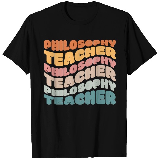 Philosophy Teacher Vintage Retro T Shirts