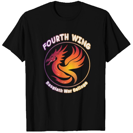 Fourth Wing Rebecca Yarros Basgiath War College T Shirts