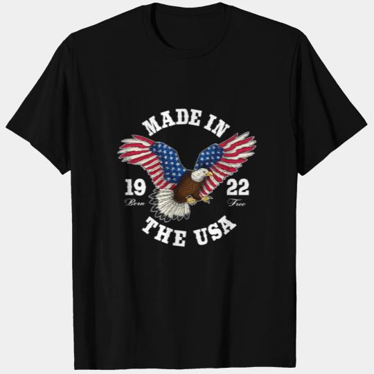 100 Year Old Patriotic Eagle Usa Flag 1922 T Shirts
