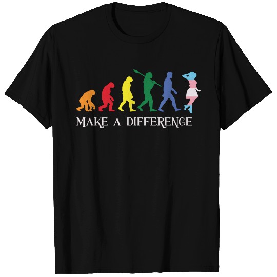 Gay Pride LGBT Human Evolution Gay T Shirts
