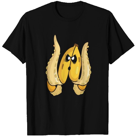 Scary Octopus Banana Fish T Shirts