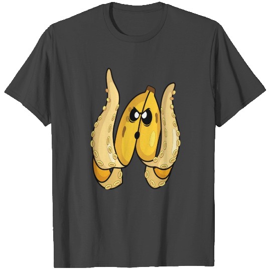 Scary Octopus Banana Fish T Shirts