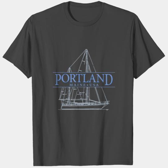 Portland Maine Sailing T Shirts