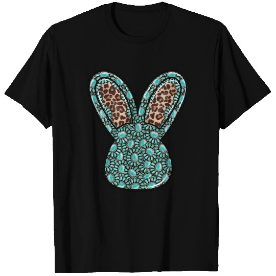 Gemstone Turquoise Rabbit T Shirts