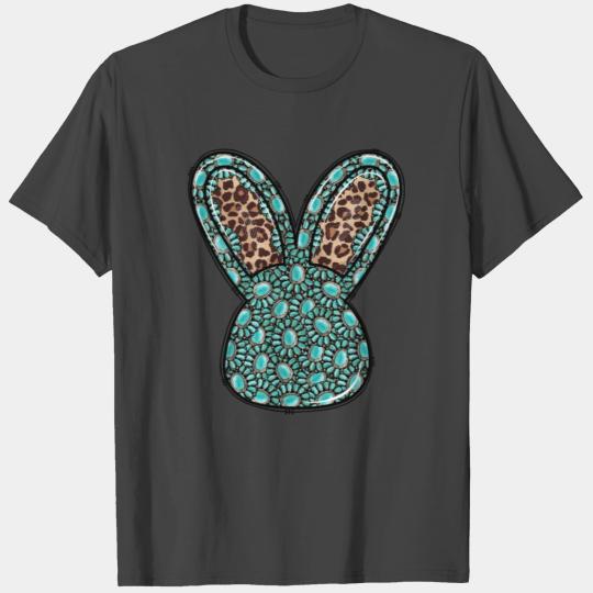 Gemstone Turquoise Rabbit T Shirts