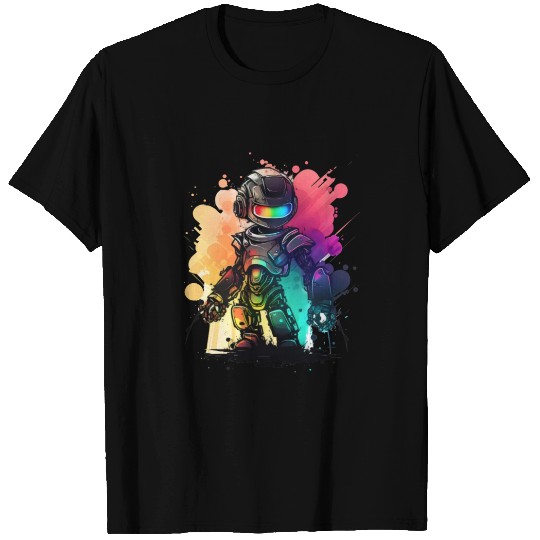 Retro Robot Cute Robotic Engineer Technology T Shirts