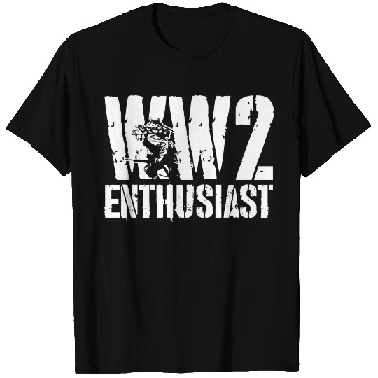 World War 2 WW2 Enthusiast T Shirts