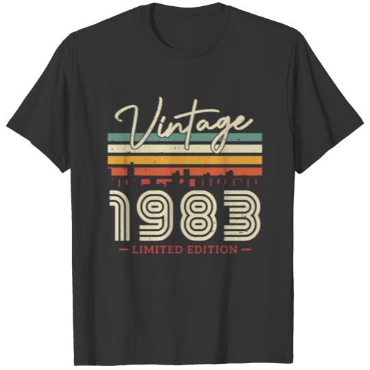 40th Birthday Vintage Cassette 1983 Retro Classic T Shirts