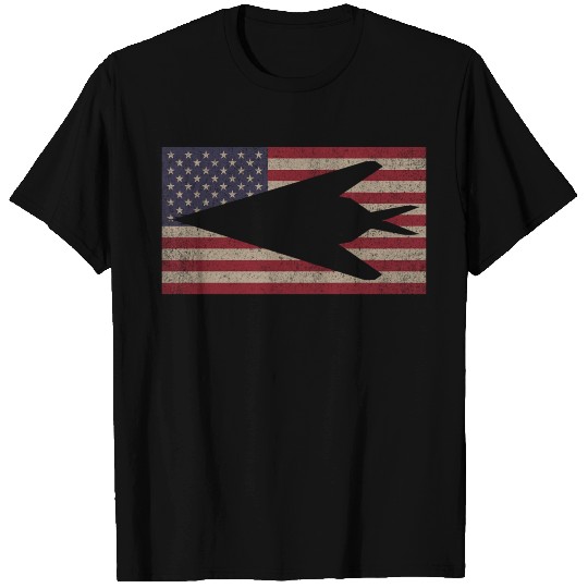 F-117 Nighthawk Stealth Fighter Aircraft American T Shirts