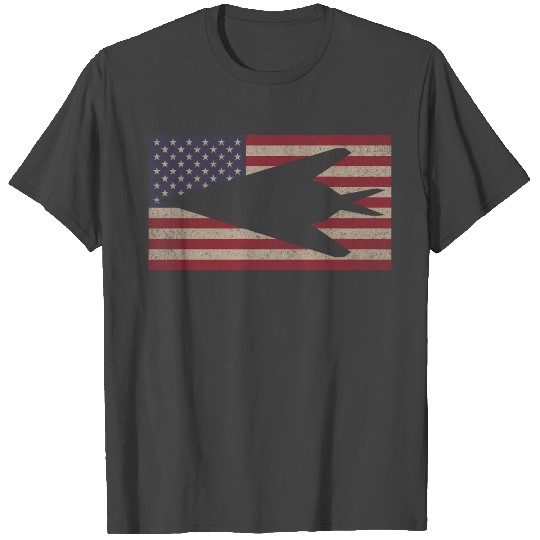 F-117 Nighthawk Stealth Fighter Aircraft American T Shirts