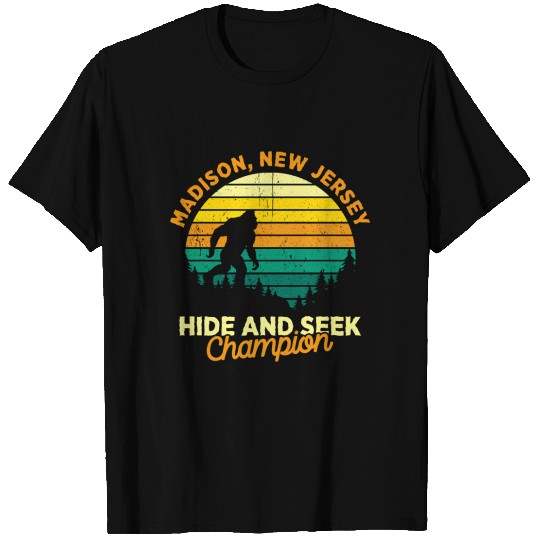 Madison New Jersey Big Foot T Shirts