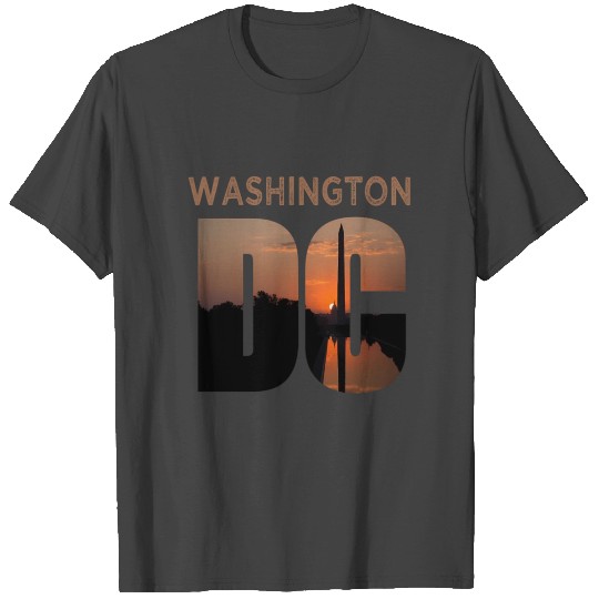 Washington Dc Monument yline Vacation T Shirts