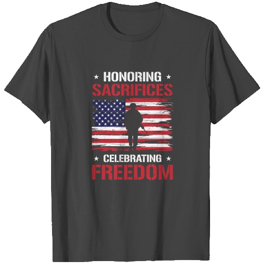 USA Independence Military Heroes Soldier Freedom T Shirts
