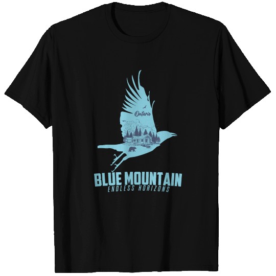 Blue mountain Ontario mountain life T Shirts