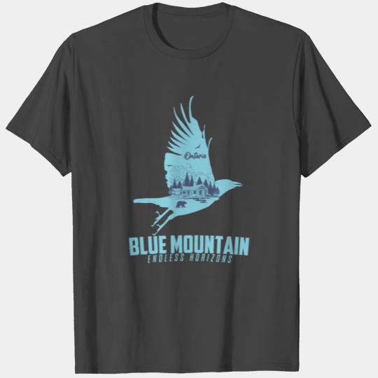 Blue mountain Ontario mountain life T Shirts