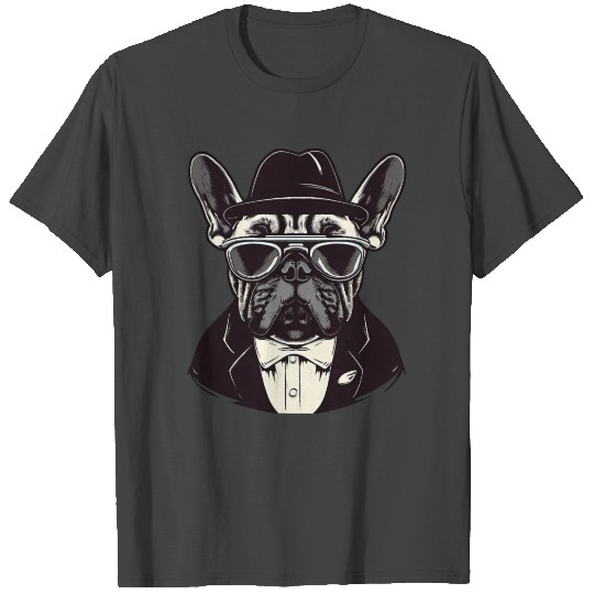 Frenchie The Gangster T Shirts