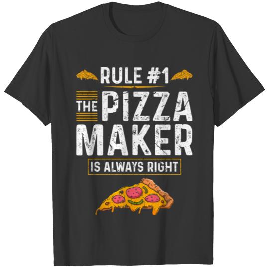 Pizza Baker Men Pizza Maker T Shirts