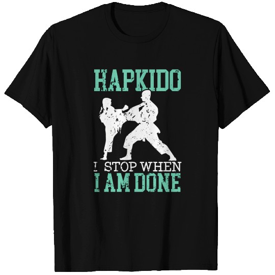 Hapkido Korean Martial Self Defense Martial T Shirts