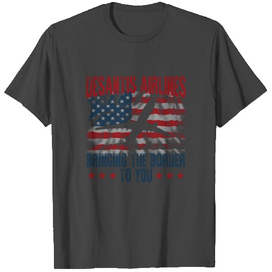 Desantis Airlines Republican President Ron T Shirts